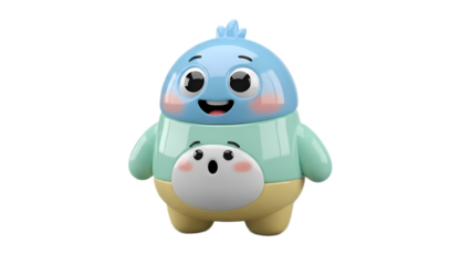 3d emoji emote for social media icon cute character design 