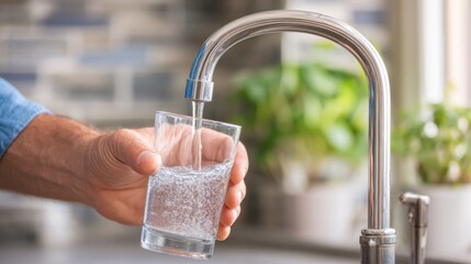 Filling Glass with Water