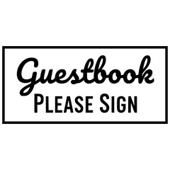 guestbook please sign
