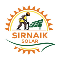 Fototapeta premium SIRNAIK SOLOR LOGO