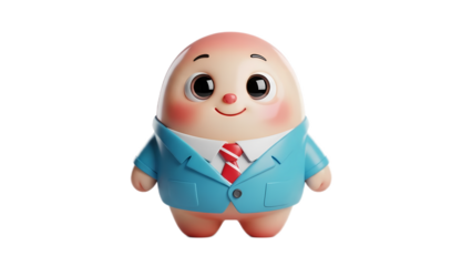 3d emoji emote for social media icon cute character design 