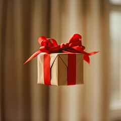 red gift box 
