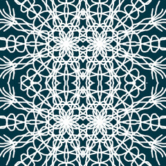 Seamless Christmas snowflake pattern. Christmas texture. New Year's snowflake texture Merry Christmas. Happy New Year.