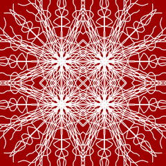 Seamless Christmas snowflake pattern. Christmas texture. New Year's snowflake texture Merry Christmas. Happy New Year.