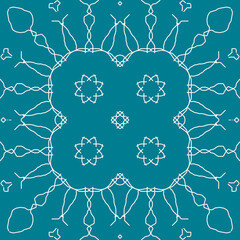 Seamless Christmas snowflake pattern. Christmas texture. New Year's snowflake texture Merry Christmas. Happy New Year.