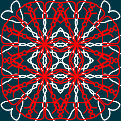 Seamless Christmas snowflake pattern. Christmas texture. New Year's snowflake texture Merry Christmas. Happy New Year.