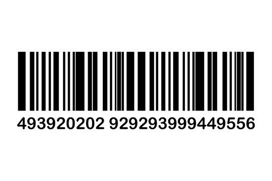 icone code barre avec des chiffres - Scan code magasin