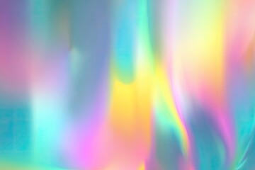 Abstract gradient background of flowing colors; ethereal, smooth, and vibrant