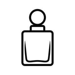 Simple perfume bottle icon