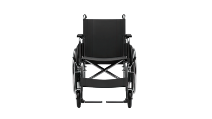 Wheelchair Isolated on White Background