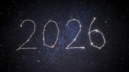 2026 Constellations in Starry Sky