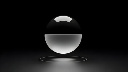 Two silver painted pine cones isolated on white background