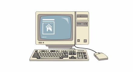 computer keyboard and mouse