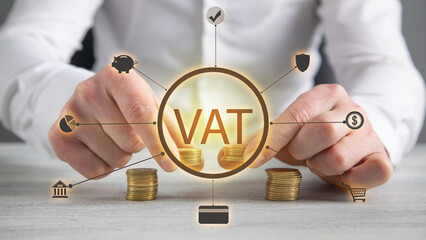 VAT-Value Added Tax. Business. Finance