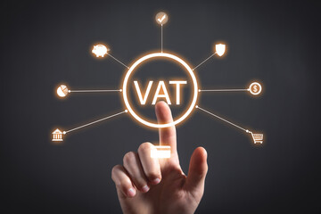 VAT-Value Added Tax. Business. Finance