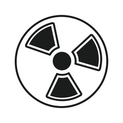 Radiation warning symbol