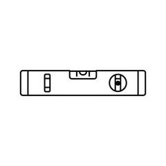 Simple line drawing of a laser level tool