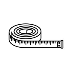 Measuring tape illustration