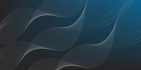 Futuristic colourful wire frame wave. abstract background with geometric lines.