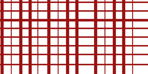 vertical parallel lines, stripes.Seamless red vertical stripes lines pattern. Faded red lines isolated on white background. Seamless and repeating pattern. Vector Illustration. 