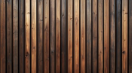 A rustic background featuring close-up details of varied brown vertical wooden planks