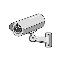 Security camera surveillance system monitoring for safety and protection.