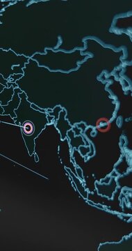 Multiple cyber attacks against Asian countries and retaliatory attacks