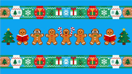 Fototapeta premium Christmas background image 