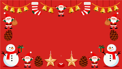 Christmas background image	
