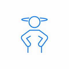 dizzy head icon sign vector