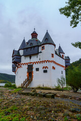 Pfalzgrafenstein Castle on Falkenau island, Rhine River
