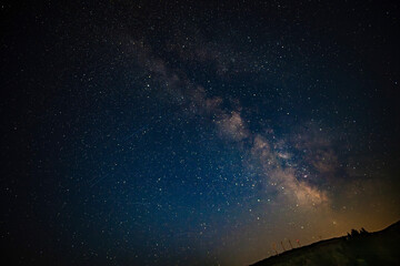 The beautiful Quebec night sky