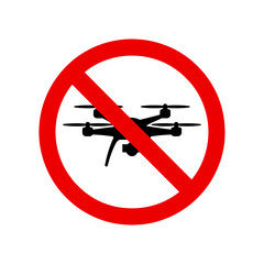 No Drone Flying Sign Symbol Prohibited UAV Signage