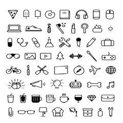 set of icons