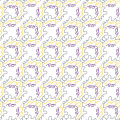 Seamless abstract line