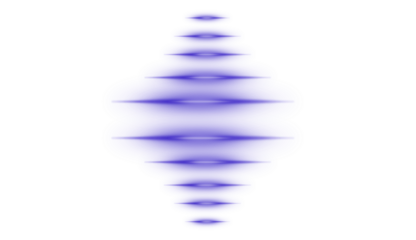 Abstract Vertical Blue Light Bar