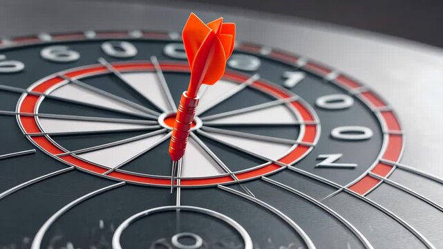 Engaging darts session reveals skillful throwing and impressive accuracy hitting the bullseye amidst a friendly competition