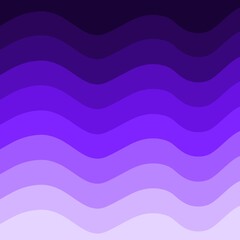 Layered abstract waves in deep-to-light purple gradients, creating a smooth flowing pattern reminiscent of twilight tones and gentle rolling contours.