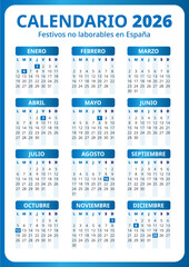 Calendario 2026 A3