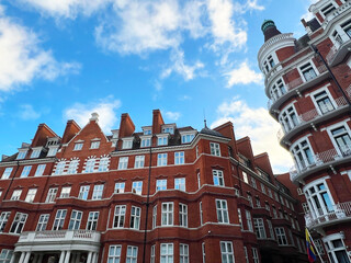 Fototapeta premium Traditional Victorian architecture in Knightsbridge, London