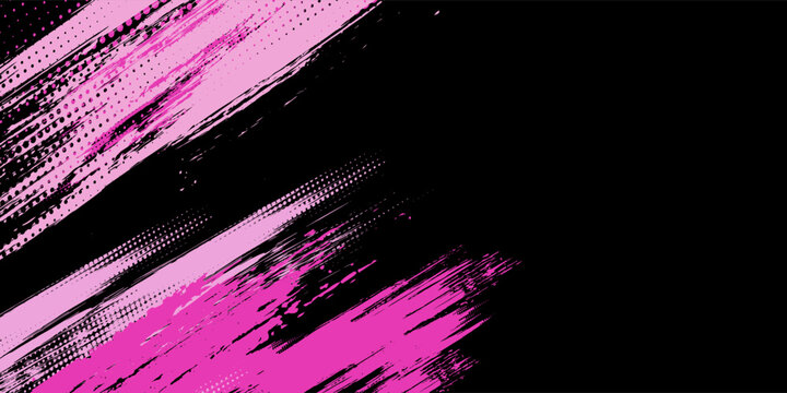 Abstract diagonal slashes in pink background vector for sports ,gaming, racing themes