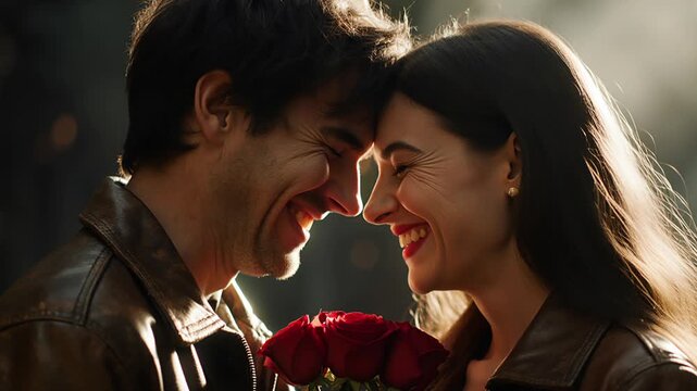 Couple aging journey captured in seamless timelapse animation. AI Ageing timelapse animation.