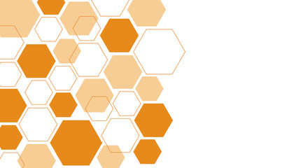 Orange high technology frame for design element