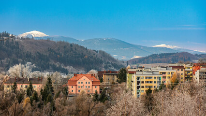 Krajobraz ze Śnieżką