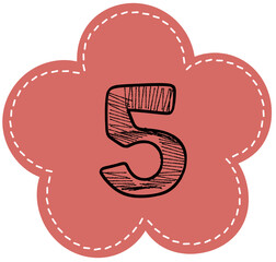 Obraz premium Number