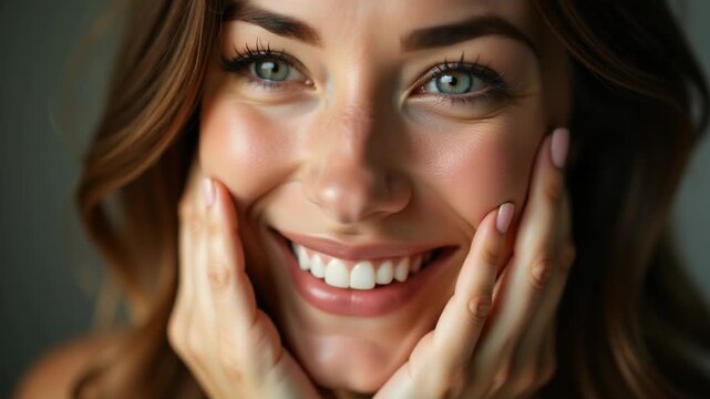 Video A person covering their face with their hands, possibly hiding from something or feeling embarrassed