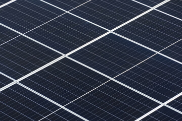 Outdoor solar panels, solar cell installation on the roof of the carport, energy-saving solar power generation plan