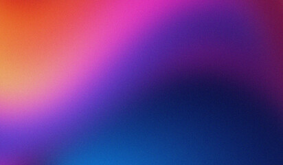 Vibrant colorful abstract gradient background with soft blend of pink purple blue and orange hues providing a modern digital texture