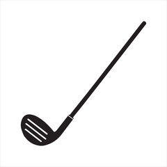 golf club icon vector illustration