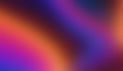 Vibrant colorful abstract gradient background with soft diagonal color transitions and subtle grainy texture for design